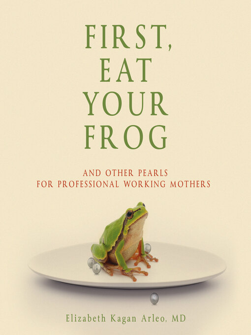 Cover image for First, Eat Your Frog